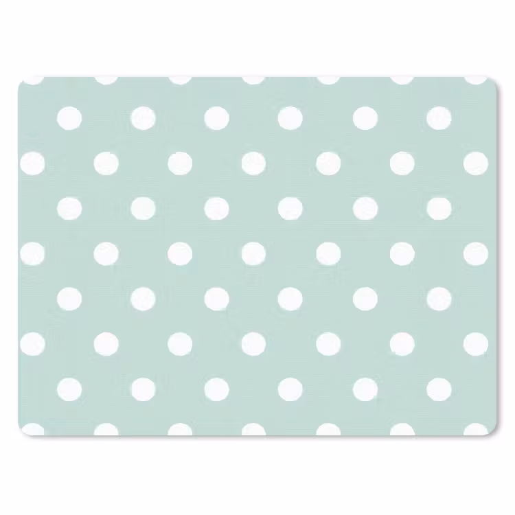 Klassiek - Polka - Groen muismat rubber klein 262 -3d