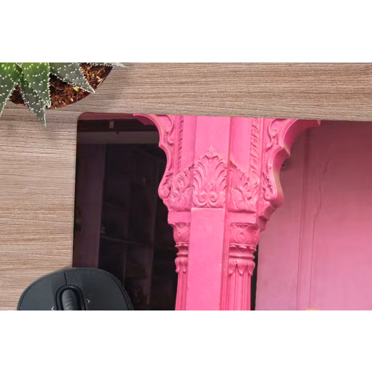 Mauspad - Kräuter – Markt – Rosa - Kruiden - Markt - Roze muismat rubber klein