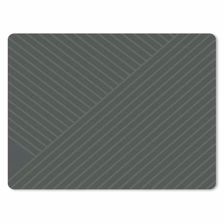 Lijnen - Abstract - Groen - Minimalistisch muismat rubber klein -3d