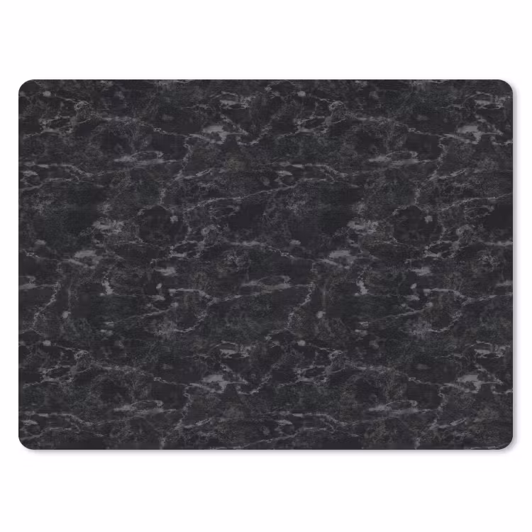 Marmer - Aders - Zwart muismat rubber klein 262 -3d