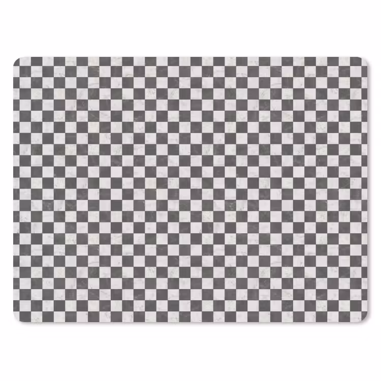 Marmer - Patroon - Grijs muismat rubber klein 262 -3d