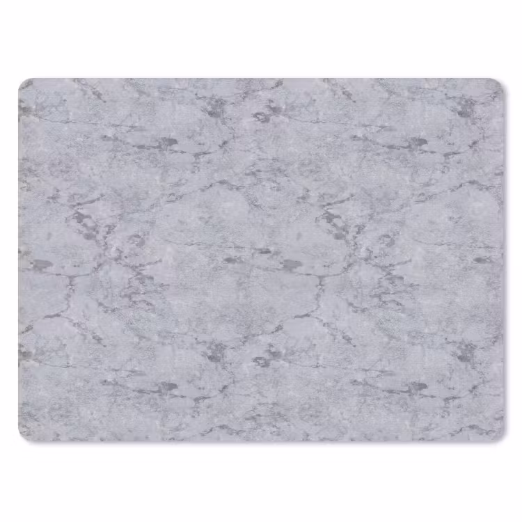 Marmerplaat - Patroon - Grijs muismat rubber klein 262 -3d