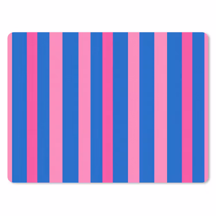Modern - Optisch - Roze muismat rubber klein 262 -3d