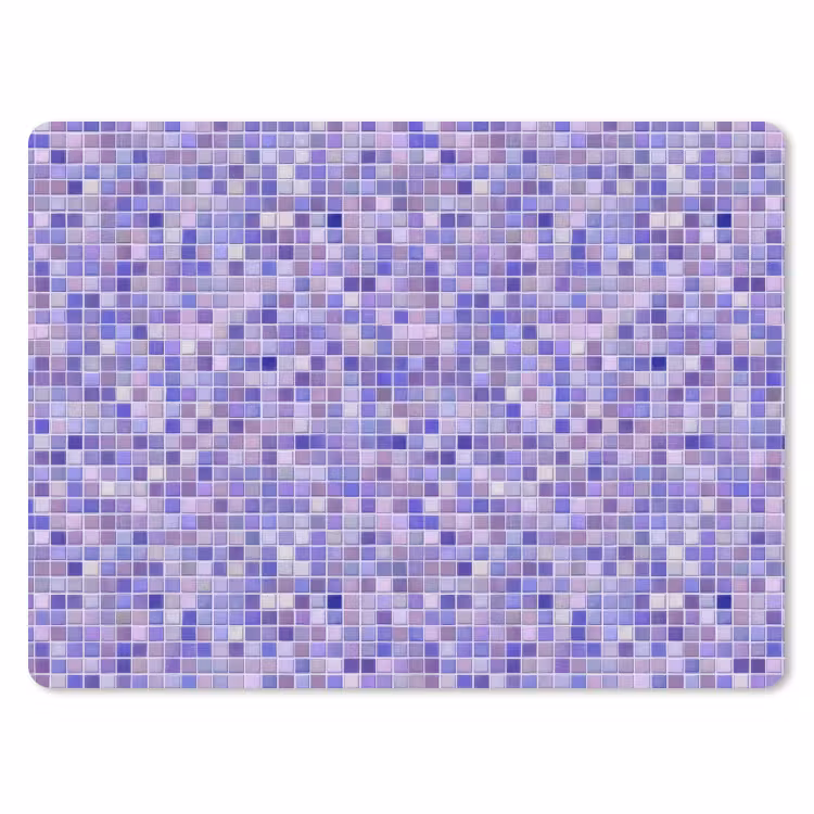 Mozaïek - Tegels - Lila - Amethist muismat rubber klein 262 -3d