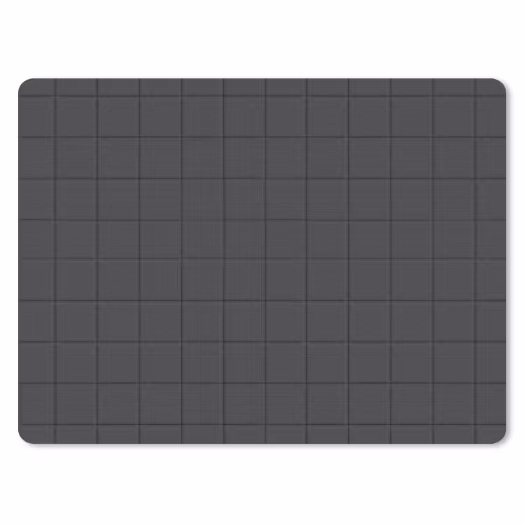 Patroon - Tegel - Antraciet muismat rubber klein 262 -3d
