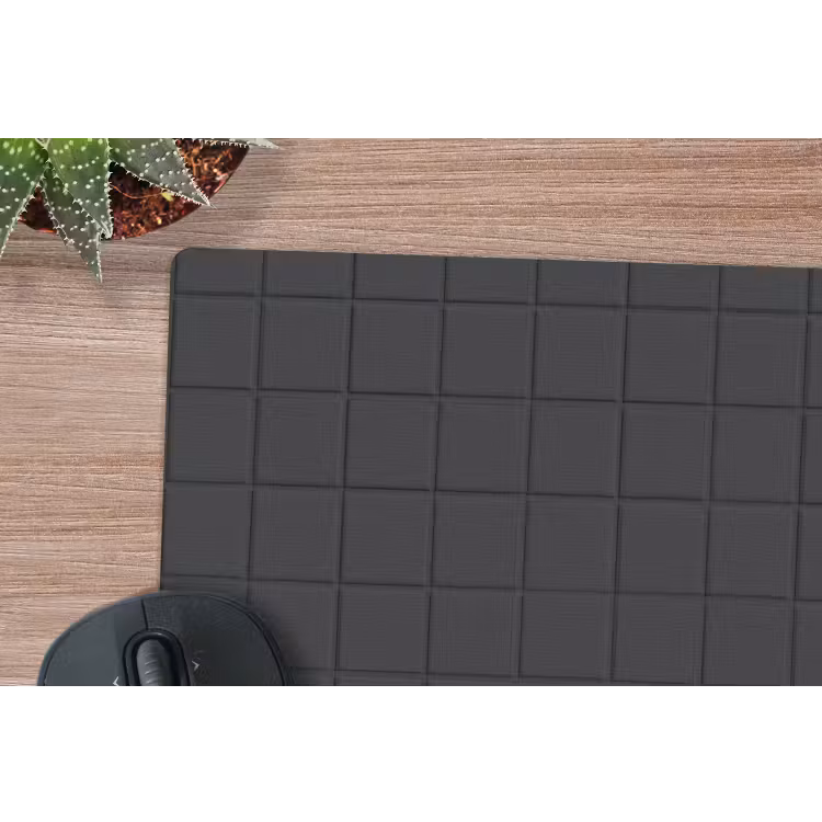 Patroon - Tegel - Antraciet muismat rubber klein 262 -closeup