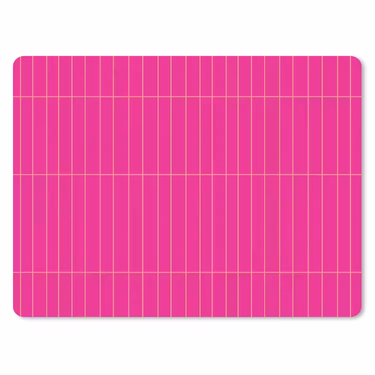 Patroon - Tegel - Magenta - Roze muismat rubber klein 262 -3d