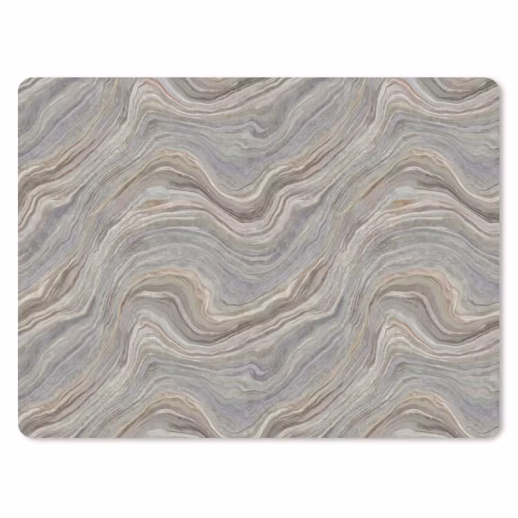 Patroon - Sereen - Paars - Groen muismat rubber klein 262 -3d