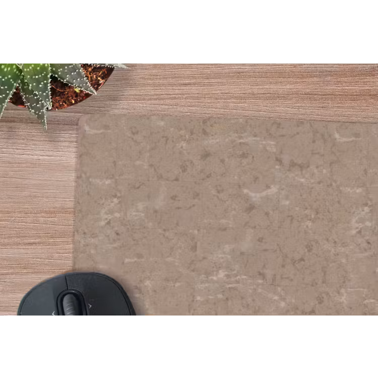 Patroon - Kalksteen - Beige muismat rubber klein 262 -closeup