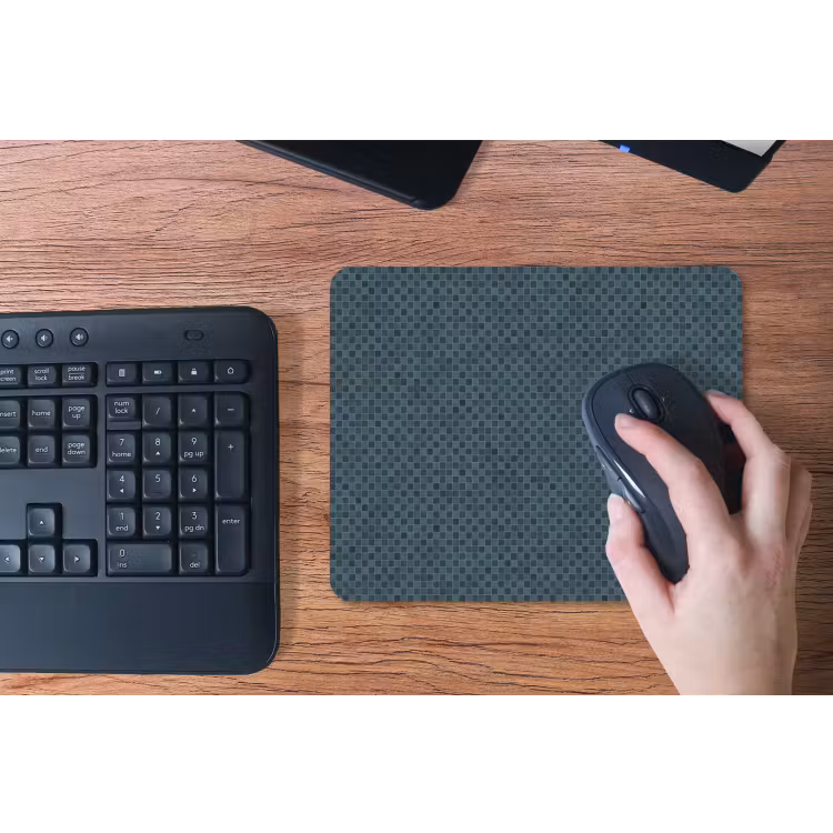 Patroon - Mozaïek - Groen muismat rubber klein 262 -toetsenbord