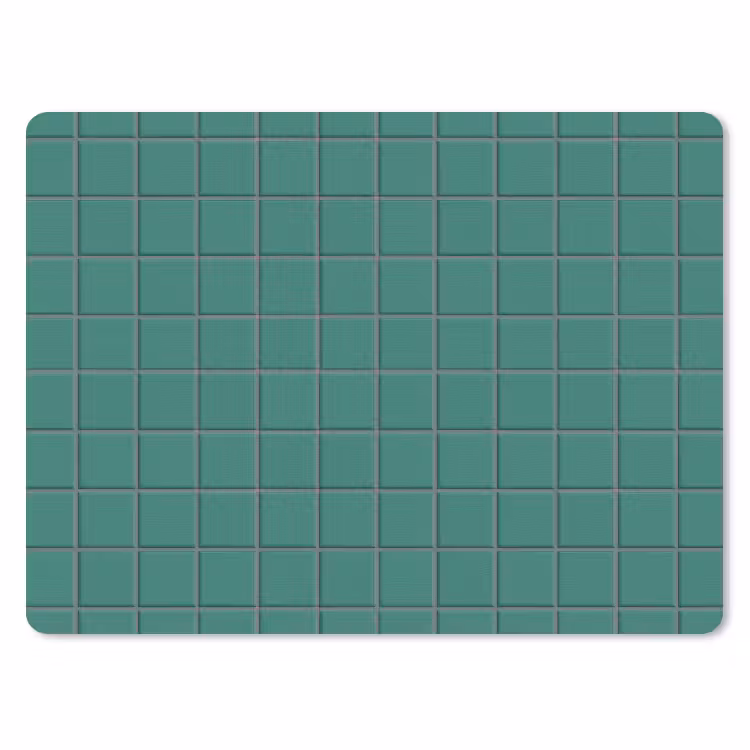 Patroon - Patroon - Smaragd muismat rubber klein 262 -3d