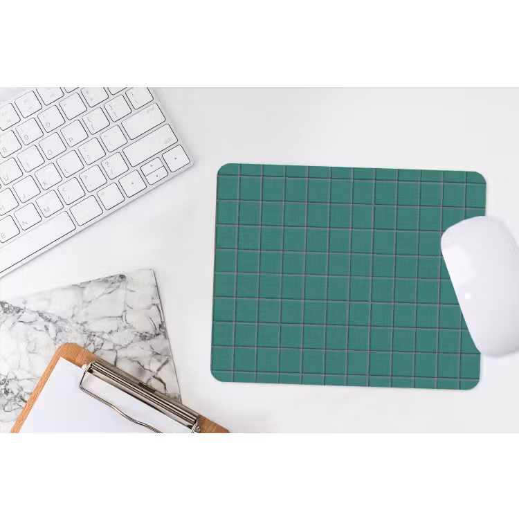 Patroon - Patroon - Smaragd muismat rubber klein 262 -witbureau
