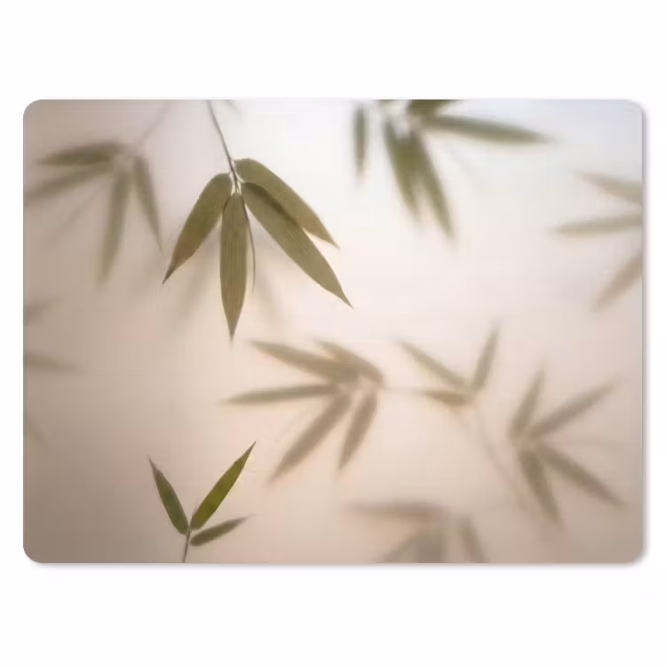 Planten - Bladeren - Natuur - Groen muismat rubber klein -3d