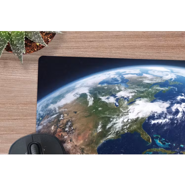 Mauspad - Planet – Weltraum – Kosmos - Planeet - Ruimte - Kosmos muismat rubber klein