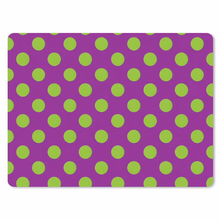 Stippen - Klassiek - Groen muismat rubber klein 262 -3d