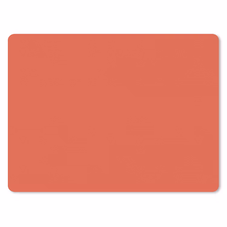 Rustic - Clay - Oranje muismat rubber klein 262 -3d
