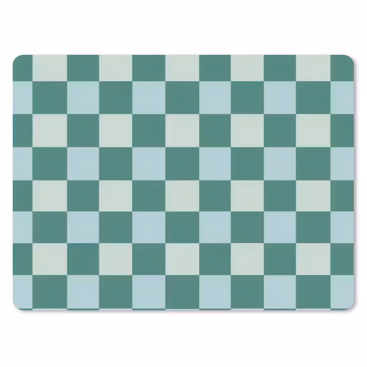 Schaak - Klassiek - Groen muismat rubber klein 262 -3d