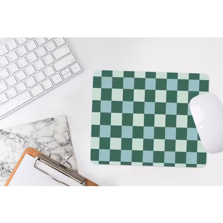 Schaakbord - Klassiek - Groen muismat rubber klein 262 -witbureau