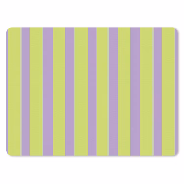 Strepen - Patroon - Groen muismat rubber klein 262 -3d
