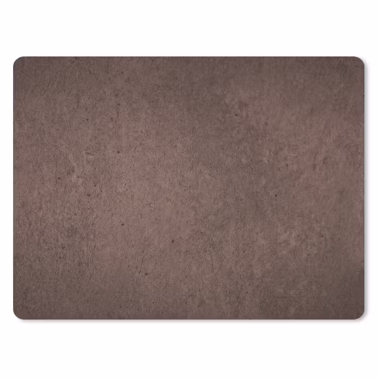 Textuur - Beton - Abstract - Donker - Bruin muismat rubber klein -3d