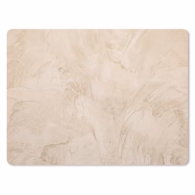 Textuur - Patroon - Abstract - Modern - Beige muismat rubber klein -3d