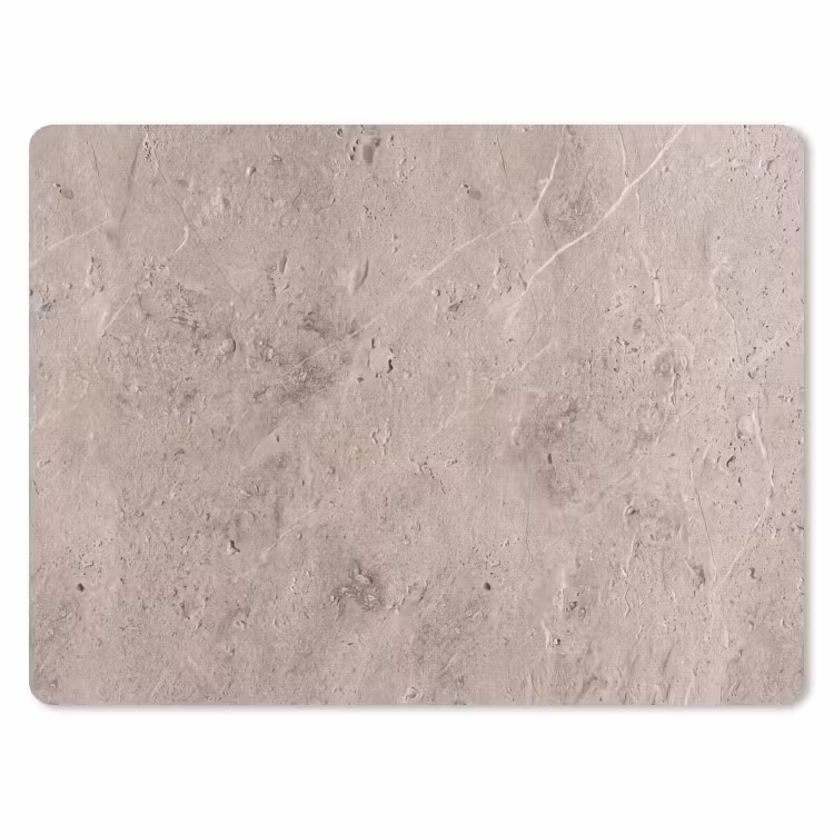Textuur - Steen - Patroon - Rustiek - Beige muismat rubber klein -3d