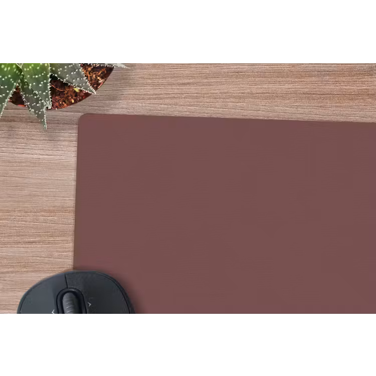 Velvet - Merlot - Rood muismat rubber klein 262 -closeup