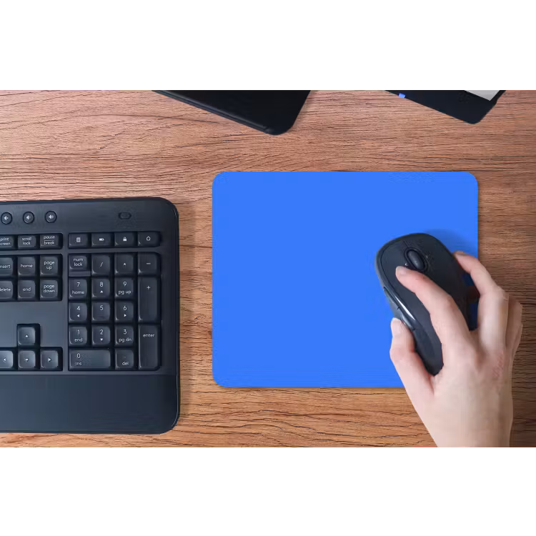Vivid - Cobalt - Blauw muismat rubber klein 262 -toetsenbord