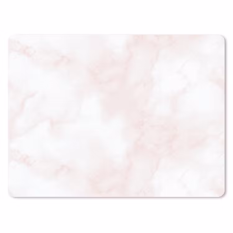 Wolkenstructuur - Roze - Marmer muismat rubber klein 262 -3d