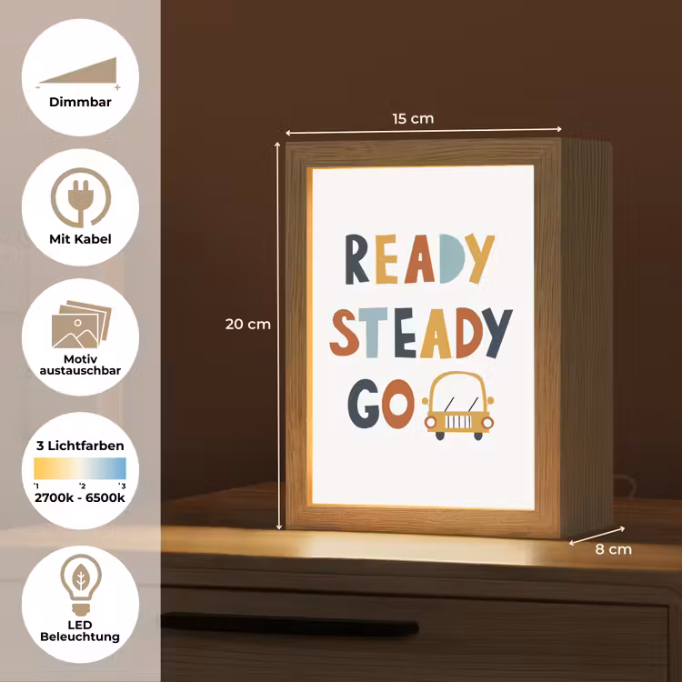 Auto - Quote - Kleuren - Voertuigen Light Box met kabel (Kinderlampje) klein -USP_websiteoverzichtDE