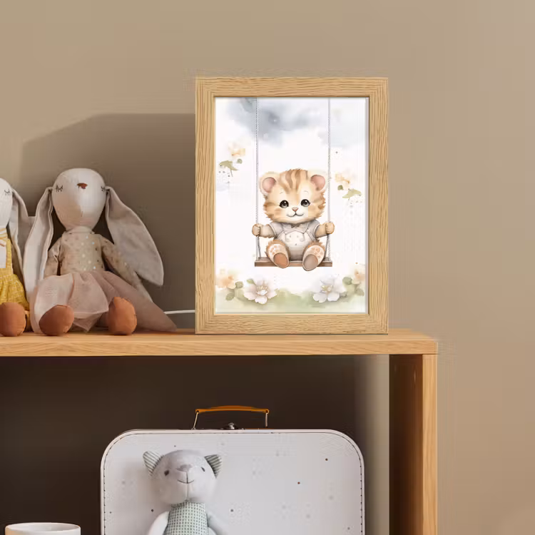 Beer - Baby - Dier - Kinderen Light Box met kabel klein -sfeer2_kind
