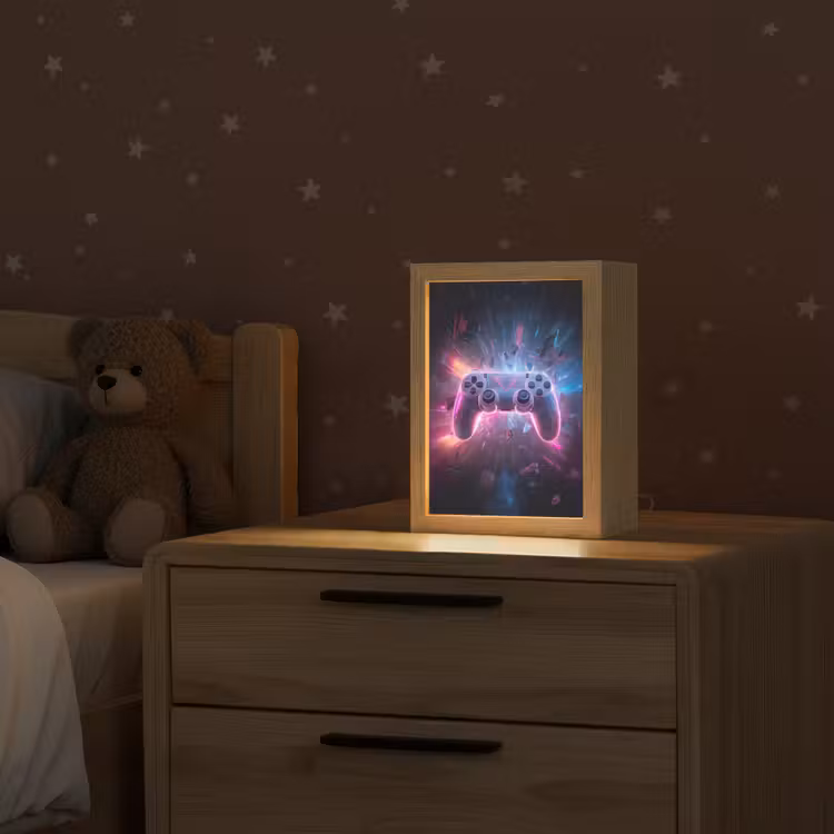 Controller - Neon - Explosie - Abstract Light Box met kabel klein -sfeer1_kind