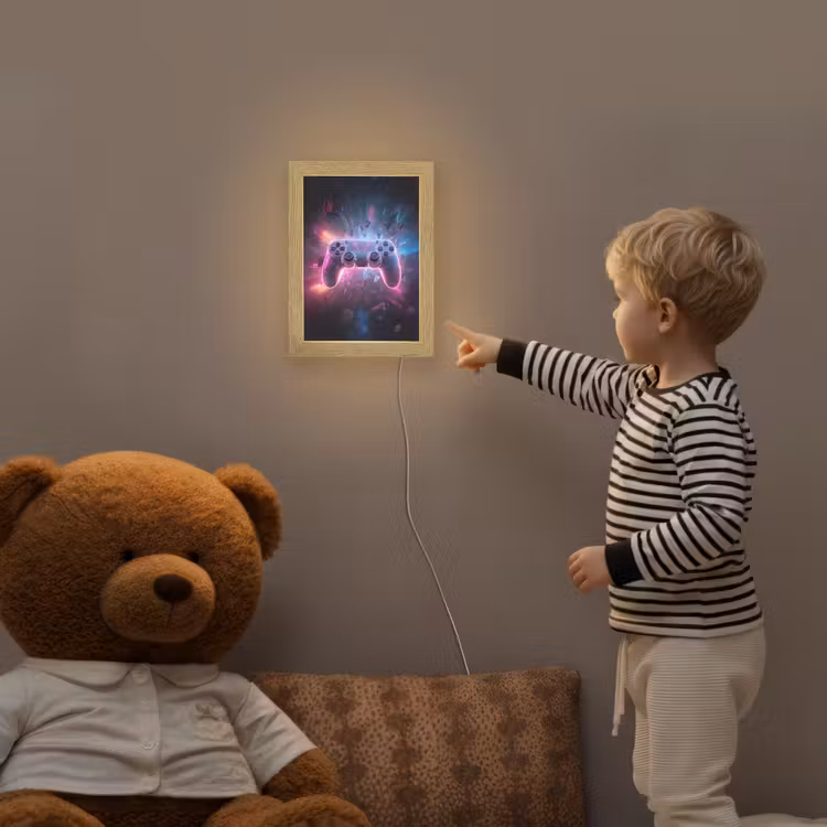 Controller - Neon - Explosie - Abstract Light Box met kabel klein -sfeer4a_kind