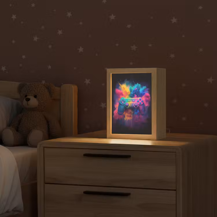 Controller - Neon - Explosie - Kleurrijk Light Box met kabel klein -sfeer1_kind