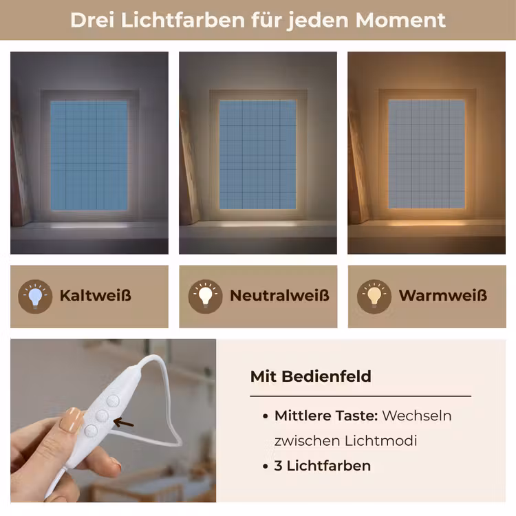 Ruiten - Geometrisch - Blauw Light Box met kabel (Kinderlampje) klein 904 -USP_lichtkleurDE