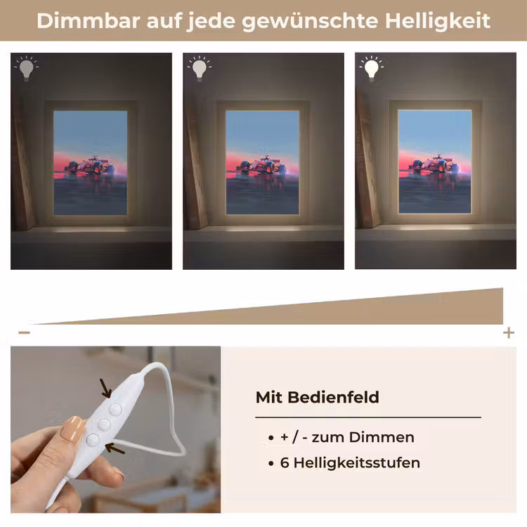 Formule 1 - Race - Auto - Jongens Light Box met kabel klein -USP_dimbaarDE