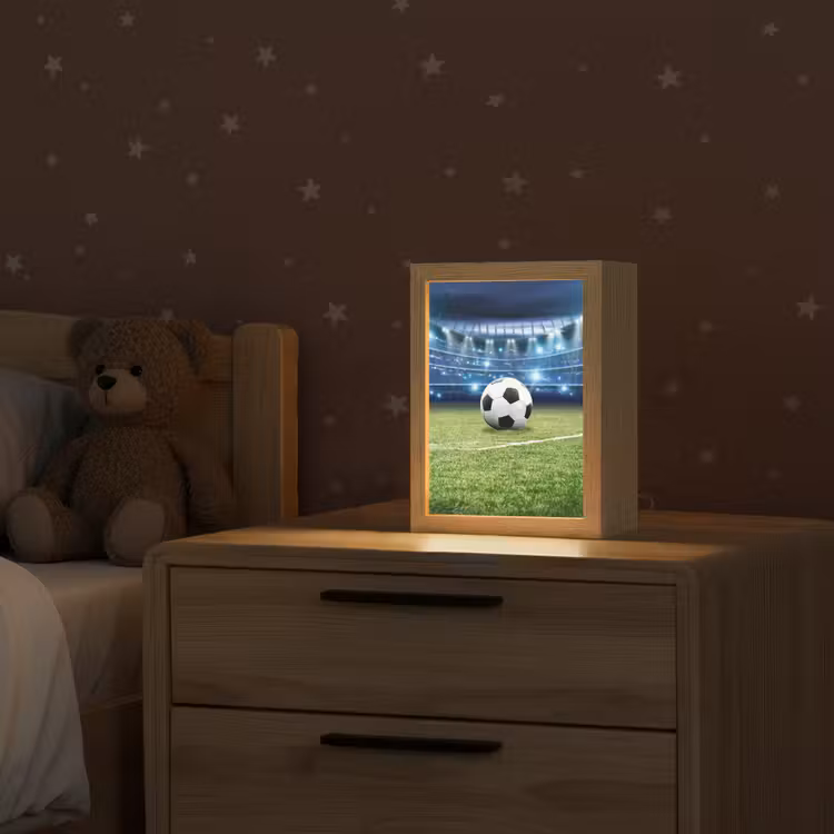 Voetbal - Stadion - Bal - Jongens Light Box met kabel klein -sfeer1_kind