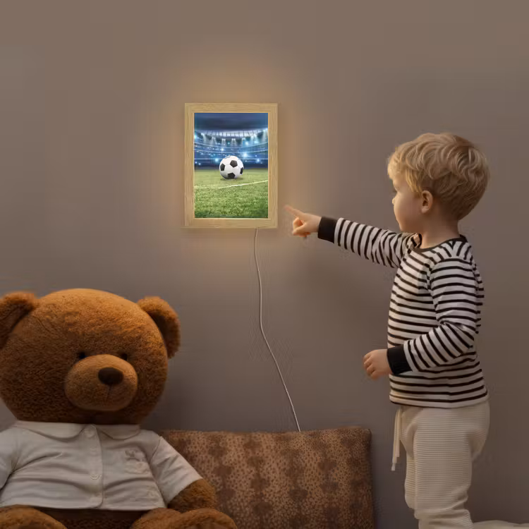 Voetbal - Stadion - Bal - Jongens Light Box met kabel klein -sfeer4a_kind