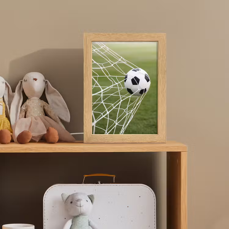Voetbal - Goal - Net - Sport Light Box met kabel (Kinderlampje) klein -sfeer2_kind