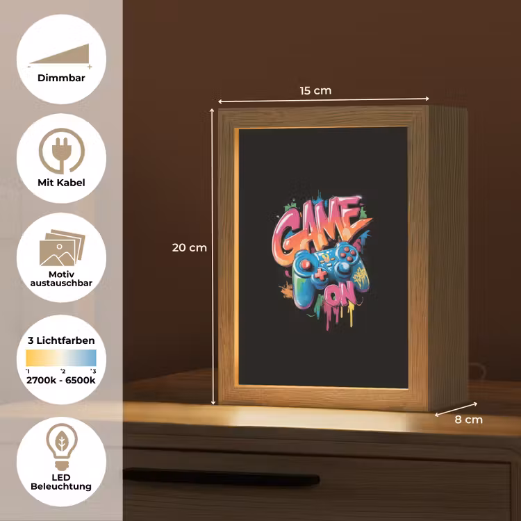 Illustratie - Graffiti - Kleurrijk - Controller Light Box met kabel (Kinderlampje) klein -USP_websiteoverzichtDE