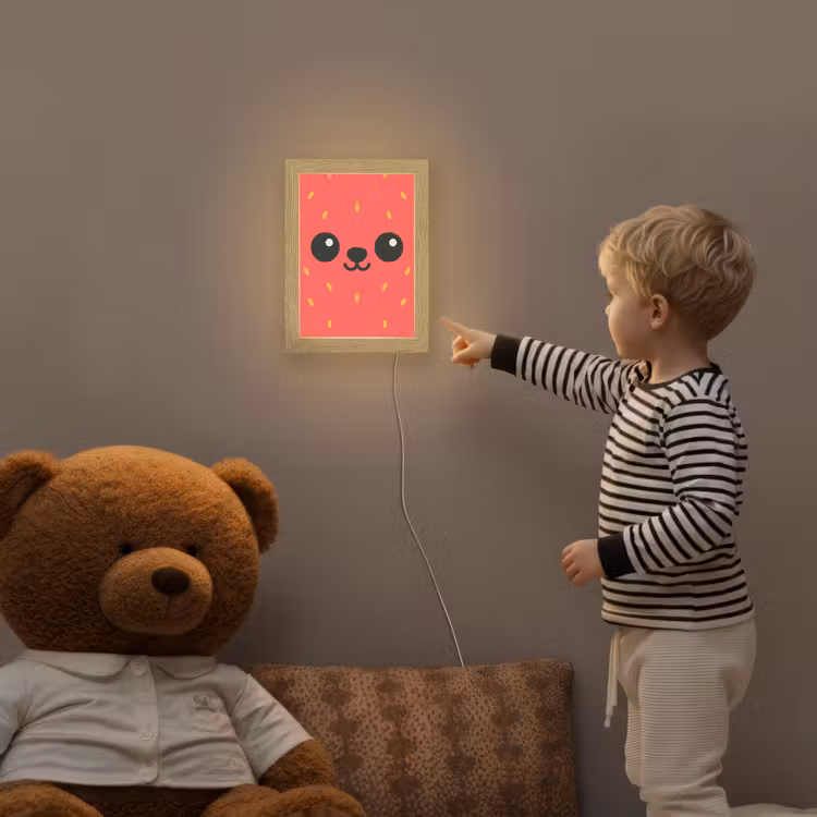 Kat - Aardbei - Cartoon Light Box met kabel klein -sfeer4a_kind