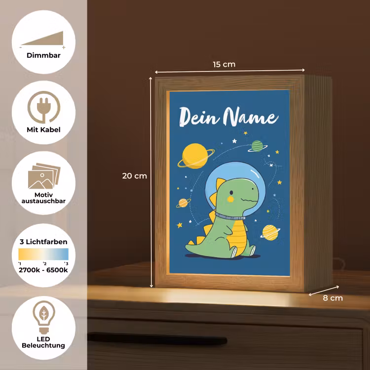Dino - Ruimte - Planeten Light Box met kabel (Kinderlampje) klein -USP_websiteoverzichtDE
