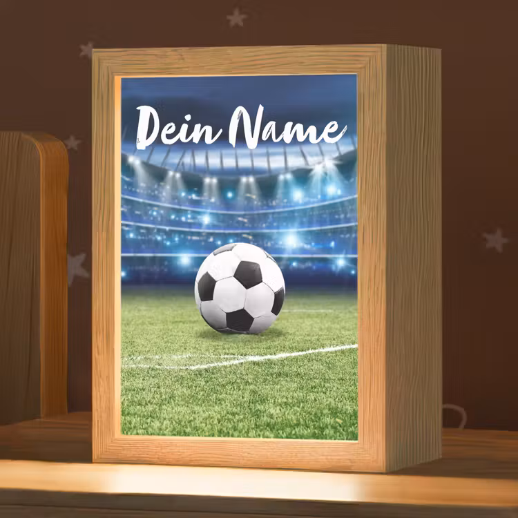Voetbal - Stadion - Bal - Jongens Light Box met kabel (Kinderlampje) klein -zzz_3d_website
