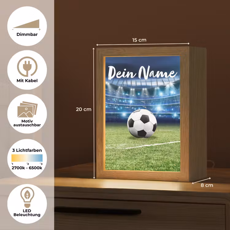 Voetbal - Stadion - Bal - Jongens Light Box met kabel (Kinderlampje) klein -USP_websiteoverzichtDE