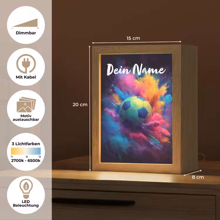 Neon - Bal - Kleurrijk Light Box met kabel (Kinderlampje) klein -USP_websiteoverzichtDE
