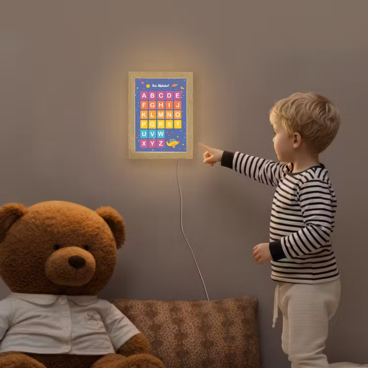 Educatief - Alfabet leren - Ruimte - Letters Light Box met kabel klein -sfeer4a_kind