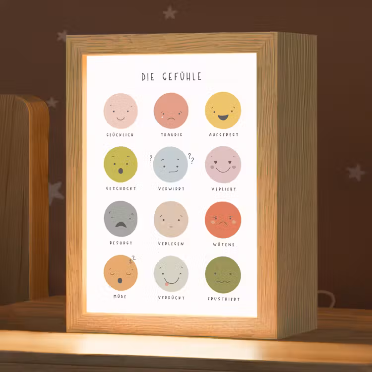 Educatief - Gevoelens leren - Wit - Emoties Light Box met kabel klein -zzz_3d_website