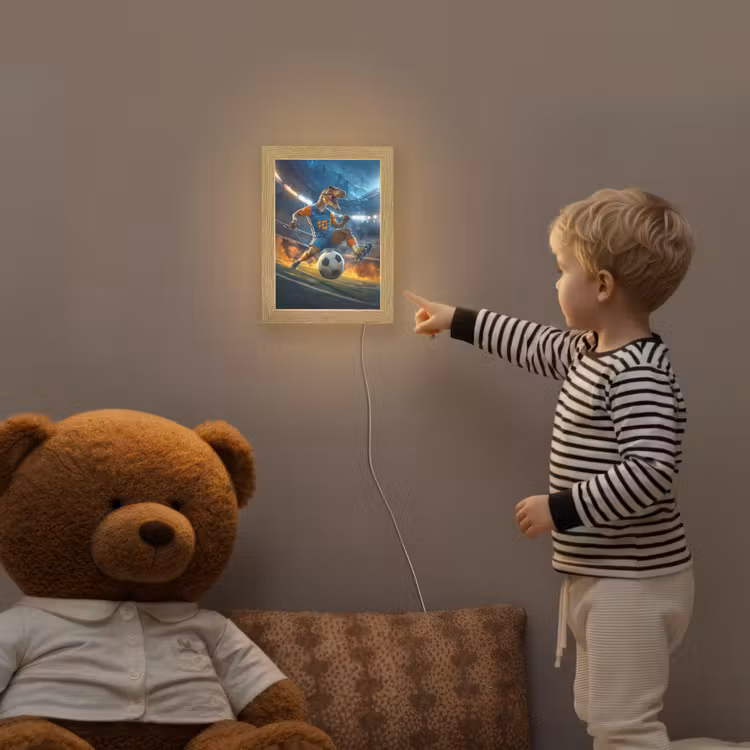 T-Rex - Voetbal - Stadion Light Box met kabel klein -sfeer4a_kind
