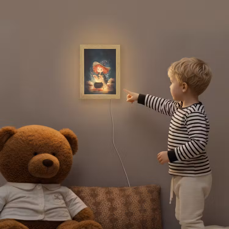 Tovenares - Meisje - Boeken - Toveren Light Box met kabel klein -sfeer4a_kind