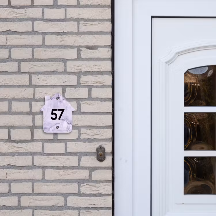 175 Naambord Huisje klein -sfeer1
